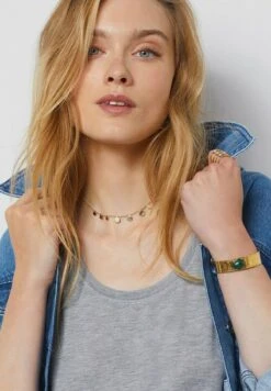 ETAM Delfa - T-Shirt Basique - Gris Clair -Etam 4605cc66d91841b0893e0d576f5da877