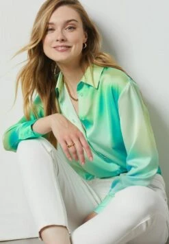 ETAM Lenah - Chemisier - Vert -Etam 47435395541b4db7b5c9af2b66a5e831