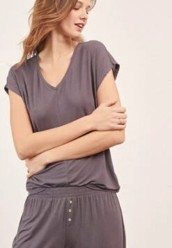 ETAM Haut De Pyjama - Anthracite