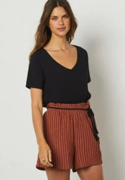 ETAM Punta - T-Shirt Basique - Noir