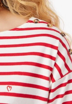 ETAM Pitane - T-Shirt À Manches Longues - Rouge 9 ETAM Pitane - T-Shirt À Manches Longues - Rouge -Etam 4f33a3e8bcb0474e9ab7424a4b0f2cb0