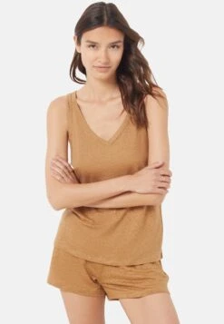 ETAM Kaylee - Haut De Pyjama - Beige
