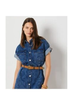 ETAM Deda - Robe En Jean - Bleu Marine -Etam 511ef8e929234cbdb66f0004869b6f7e