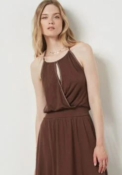 ETAM Ayda - Robe De Jour - Marron 7 ETAM Ayda - Robe De Jour - Marron -Etam 520bc8c1bb434c2990d7fd67357ab536