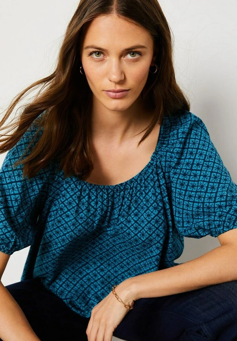 ETAM Lelix - Blouse - Bleu Marine 4 ETAM Lelix - Blouse - Bleu Marine – Image 4