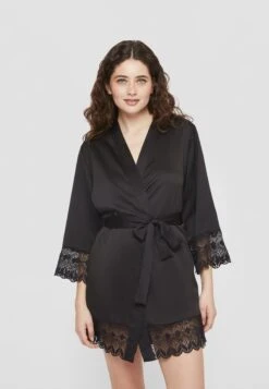 ETAM Sky - Peignoir - Noir -Etam 53a30e5f07294f718853fe97a667cb53