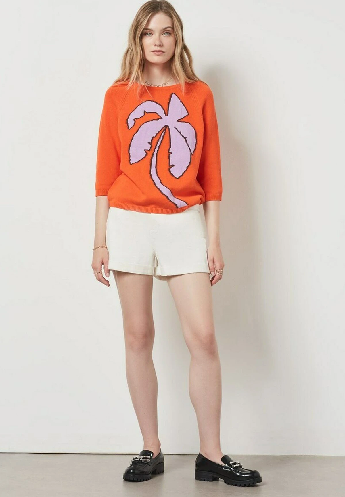 ETAM Carmen - Pullover - Corail 2 ETAM Carmen - Pullover - Corail – Image 2