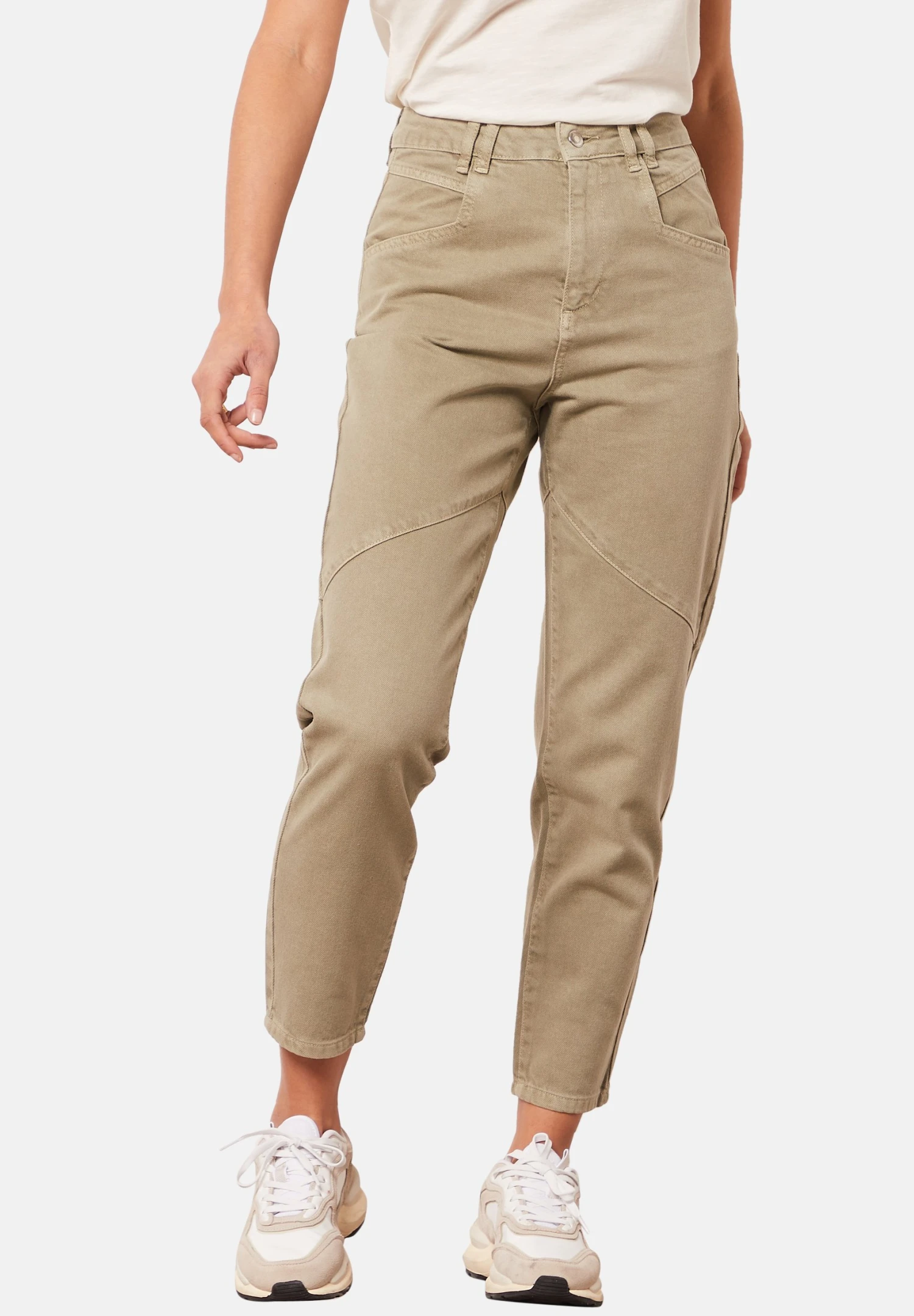 ETAM Baran - Jeans Fuselé - Vert Kaki 1 ETAM Baran - Jeans Fuselé - Vert Kaki