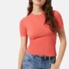 ETAM Aline - T-Shirt Basique - Orange