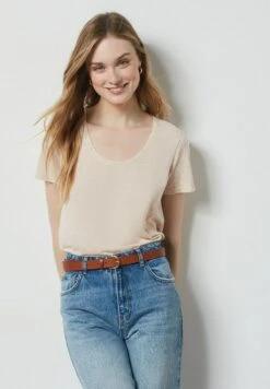 ETAM Delfa - T-Shirt Basique - Beige