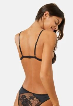 ETAM Dentelle And Me - Soutien-Gorge Triangle - Noir -Etam 5b86fd9d67cf43a1887bf48491379b49