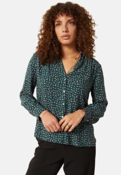 ETAM Pollya - Chemisier - Vert Sapin -Etam 5d679c50394143a9a094d82d1c79b78c