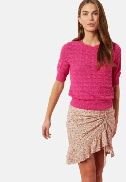 ETAM Maia - T-Shirt Basique - Fuschia