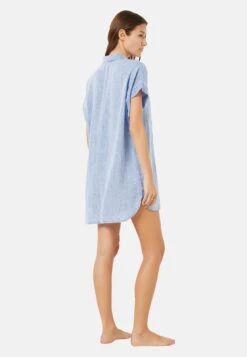 ETAM Justine - Chemise De Nuit / Nuisette - Bleu 7 ETAM Justine - Chemise De Nuit / Nuisette - Bleu -Etam 61200c33c78d4e959bc1299a976e7c65