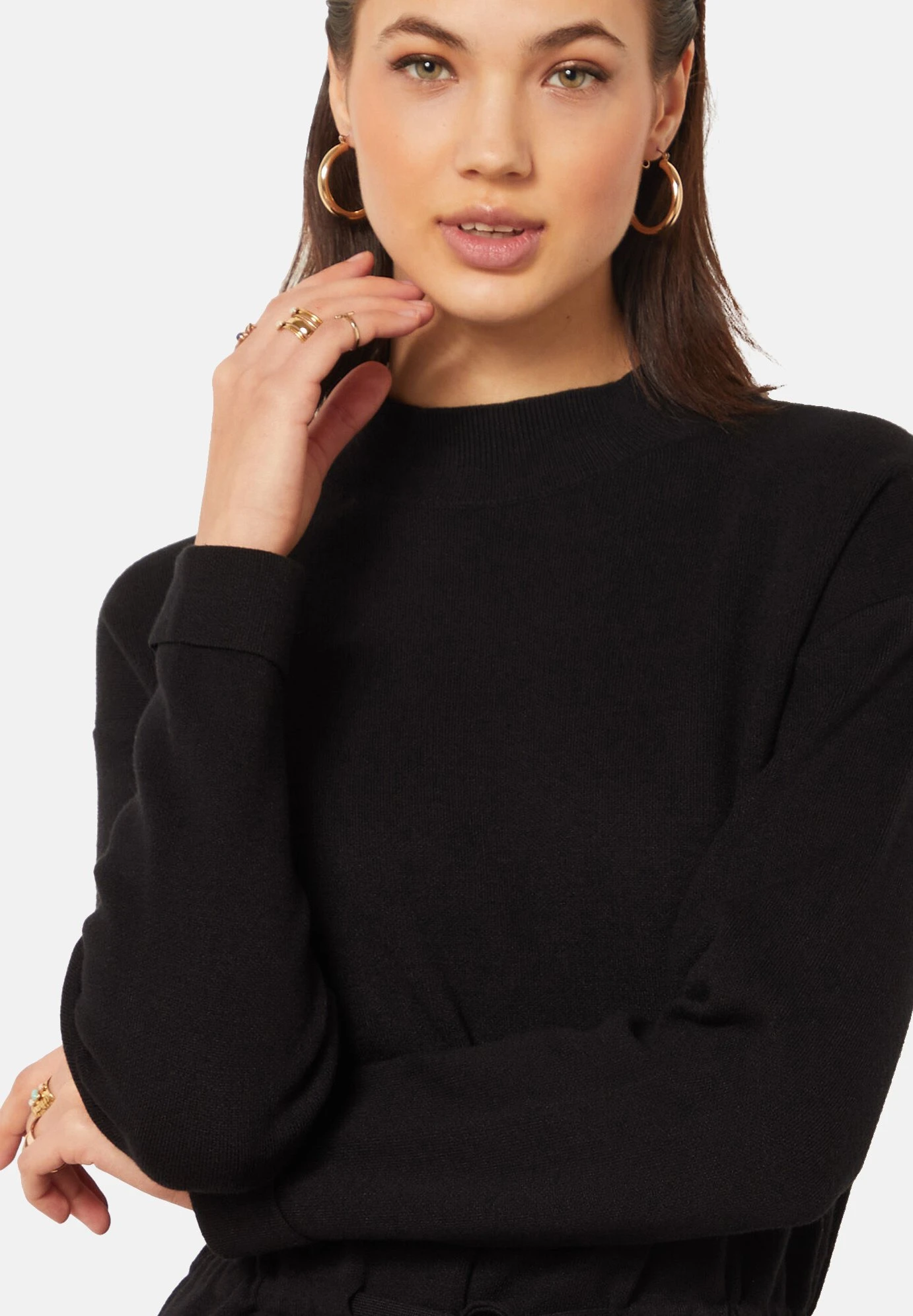 ETAM Annick - Robe Pull - Noir 4 ETAM Annick - Robe Pull - Noir – Image 4