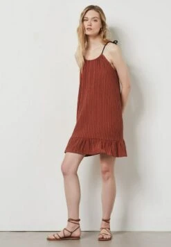 ETAM Faustina - Robe De Jour - Marron