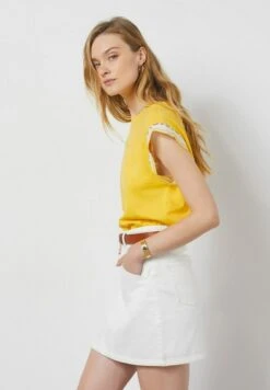 ETAM Tabita - T-Shirt Imprimé - Jaune -Etam 658f6c72800e4f45bf0da387a9f0f104