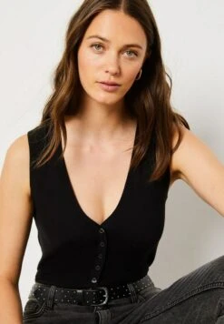 ETAM Criss - Gilet - Noir -Etam 67d8276b8d89422d863d4f74426693d3