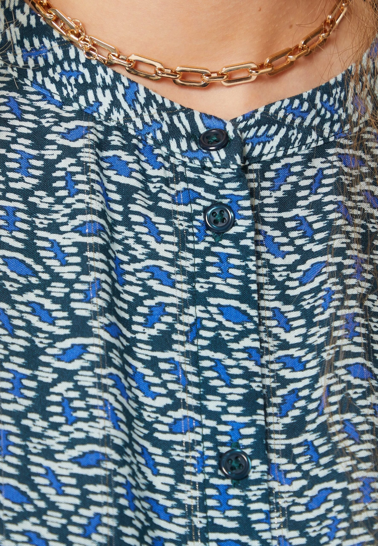 ETAM Emia - Robe Chemise - Bleu Marine 5 ETAM Emia - Robe Chemise - Bleu Marine – Image 5