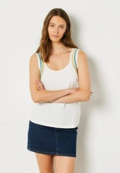 ETAM Betule - Débardeur - Ecru