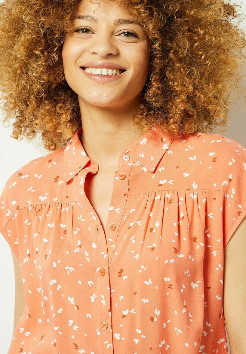 ETAM Costa - Chemisier - Orange 4 ETAM Costa - Chemisier - Orange – Image 4