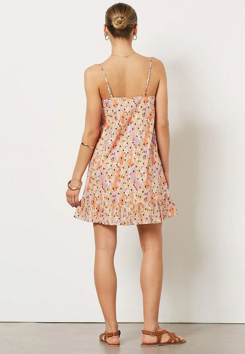 ETAM Fafa - Robe De Jour - Orange 2 ETAM Fafa - Robe De Jour - Orange – Image 2