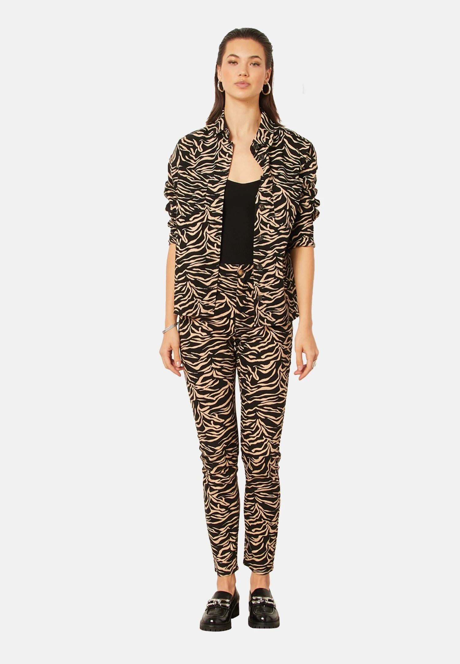 ETAM Debre - Pantalon Classique - Noir 2 ETAM Debre - Pantalon Classique - Noir – Image 2