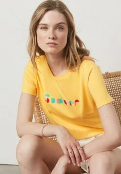 ETAM Bayoma - T-Shirt Imprimé - Jaune -Etam 709c49d5104b42099db0003a8dad4d15