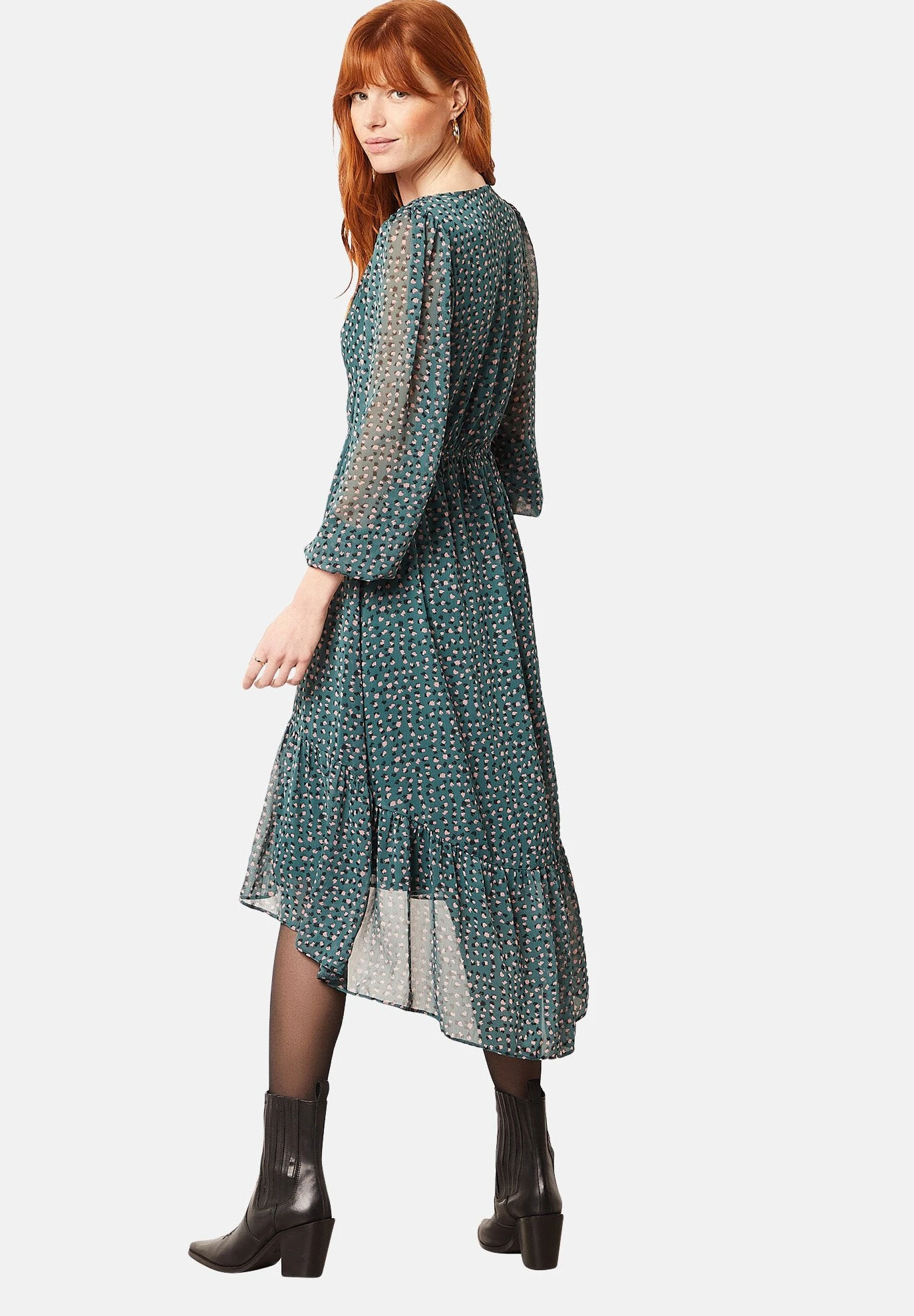 ETAM Malone - Robe De Jour - Vert 2 ETAM Malone - Robe De Jour - Vert – Image 2