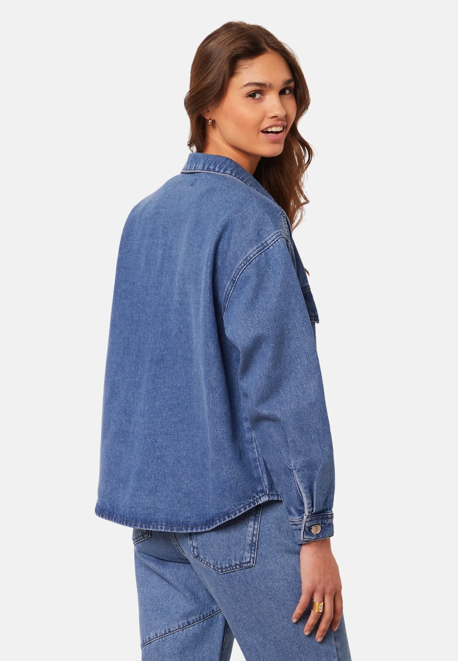 ETAM Daran - Veste En Jean - Bleu 3 ETAM Daran - Veste En Jean - Bleu – Image 3