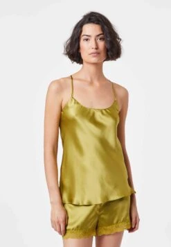 ETAM Pearly - Haut De Pyjama - Vert Fluo