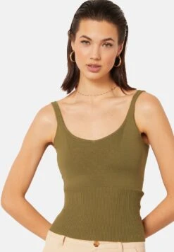 ETAM Aline - Débardeur - Vert Kaki