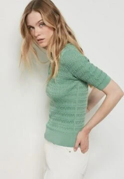 ETAM Corine - Polo - Vert Kaki -Etam 783f1de80e644538b3a638a00852eb24