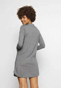 ETAM Warm Day Liquette - Chemise De Nuit / Nuisette - Gris 8 ETAM Warm Day Liquette - Chemise De Nuit / Nuisette - Gris -Etam 79d436dfeda844b68880b55e3af15695