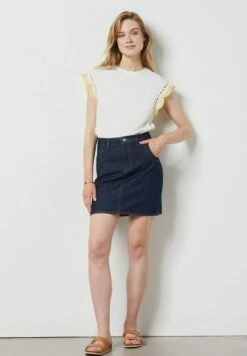 ETAM Tabita - T-Shirt Imprimé - Ecru