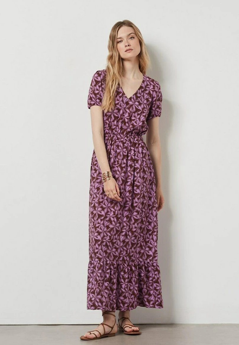 ETAM Felicita - Robe Longue - Violet 1 ETAM Felicita - Robe Longue - Violet