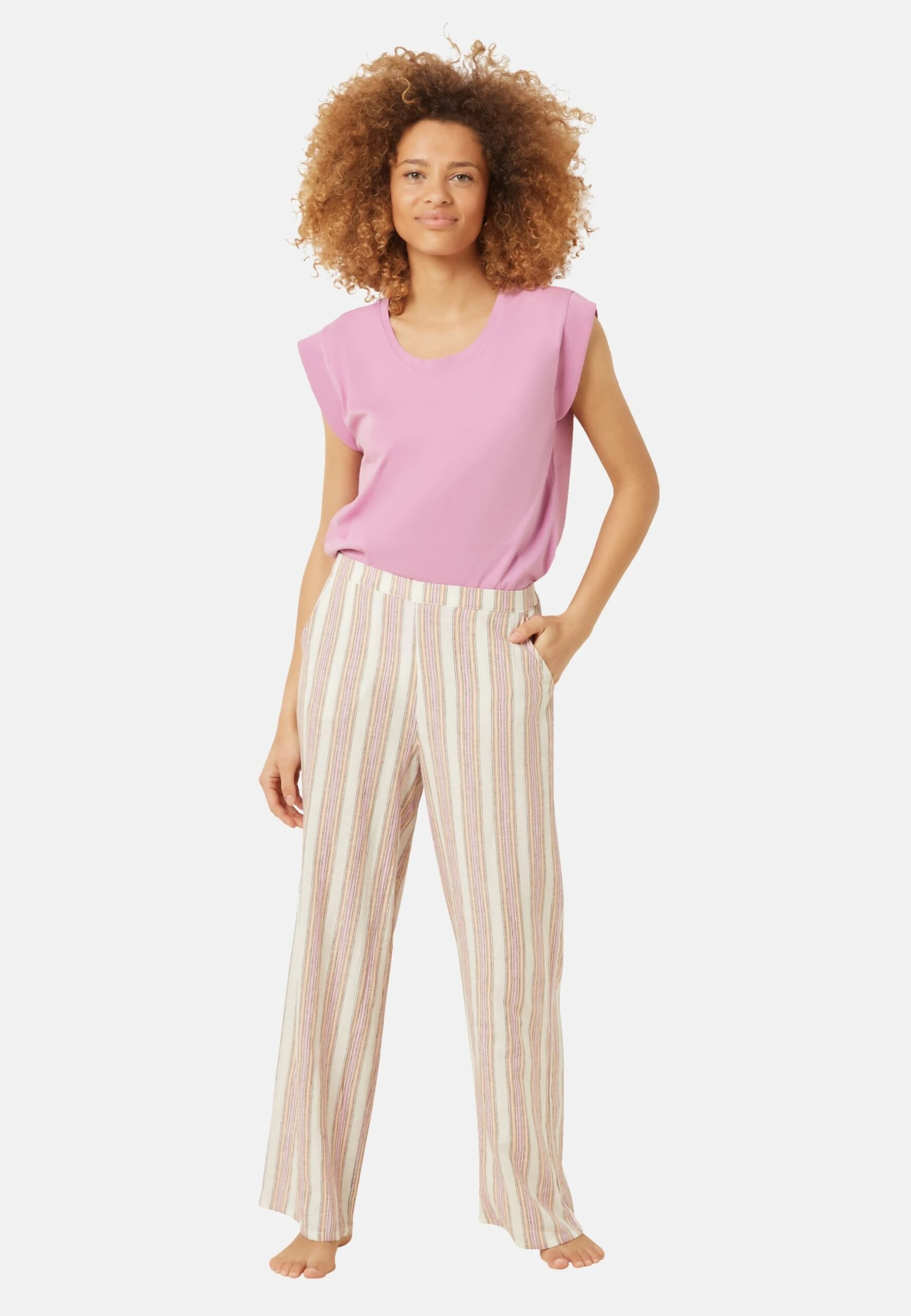 ETAM Ulysse - Bas De Pyjama - Rose 2 ETAM Ulysse - Bas De Pyjama - Rose – Image 2