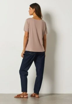 ETAM Punta - T-Shirt Basique - Gris Taupe -Etam 7d9750f98a30445986840e373b1b15f4
