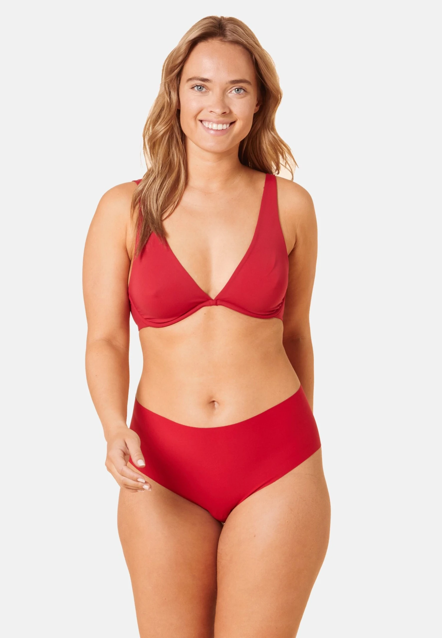 ETAM Pure Fit - Soutien-Gorge À Balconnet - Rouge 2 ETAM Pure Fit - Soutien-Gorge À Balconnet - Rouge – Image 2