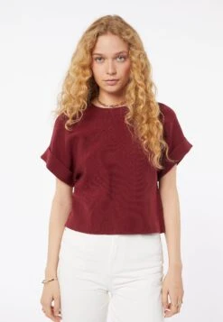 ETAM Annick - T-Shirt Basique - Bordeaux
