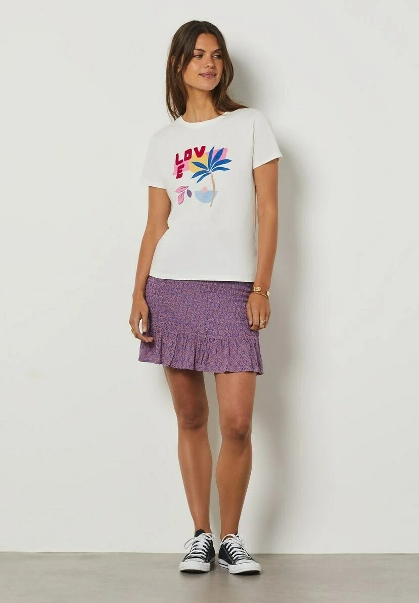 ETAM Lambert - Jupe Trapèze - Bleu Marine 1 ETAM Lambert - Jupe Trapèze - Bleu Marine