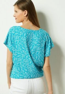 ETAM Hira - Blouse - Bleu Turquoise -Etam 856282a2ef02458da66ab547aa1e6e2b