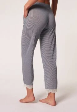 ETAM Warm Day - Bas De Pyjama - Bleu -Etam 898b990ff8e24e1e89693c578a042e29