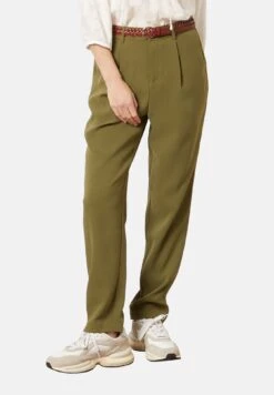 ETAM Boman - Pantalon Classique - Vert Kaki