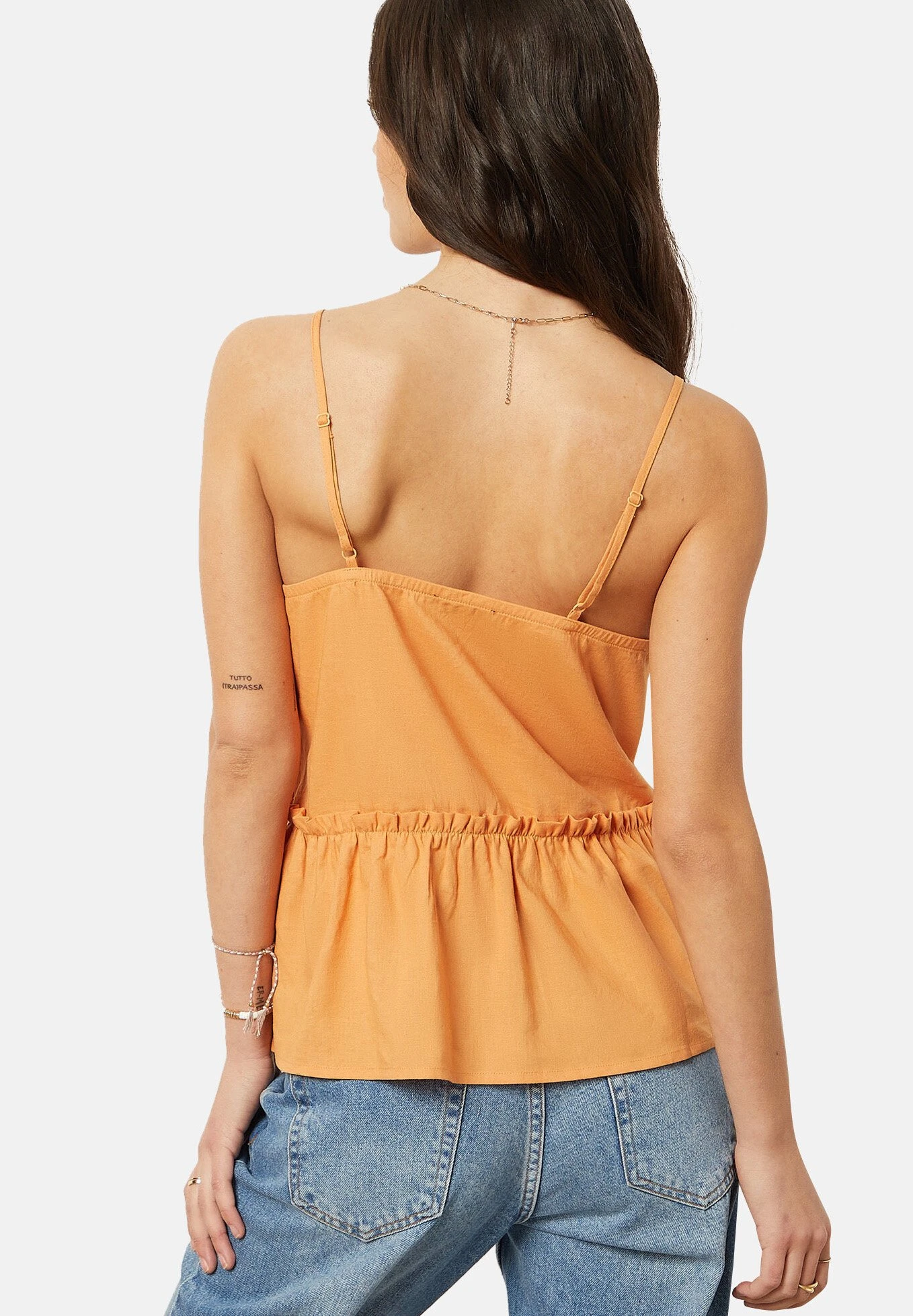 ETAM Candice - Débardeur - Jaune Foncé 2 ETAM Candice - Débardeur - Jaune Foncé – Image 2