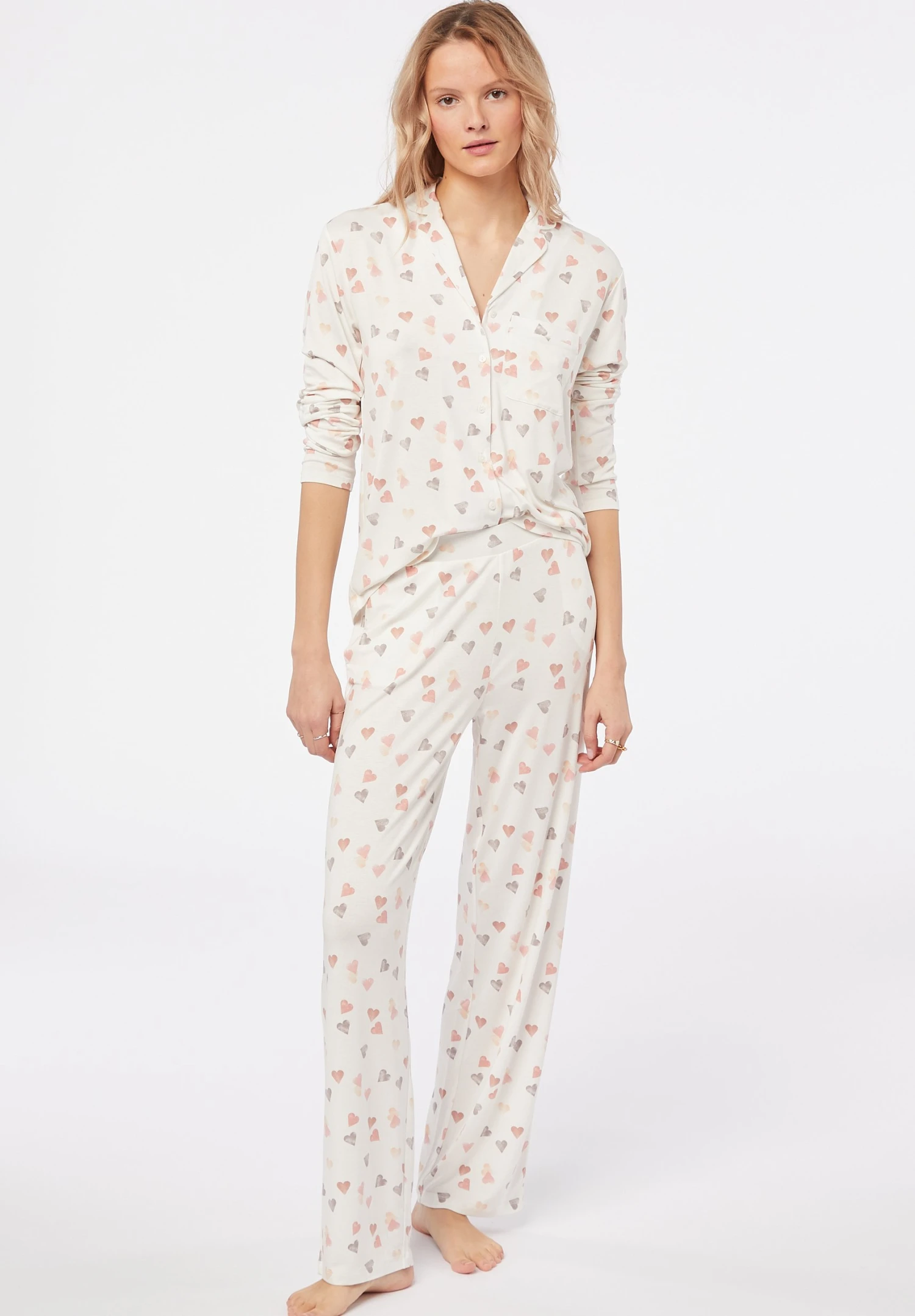 ETAM Declany - Bas De Pyjama - Ecru 2 ETAM Declany - Bas De Pyjama - Ecru – Image 2