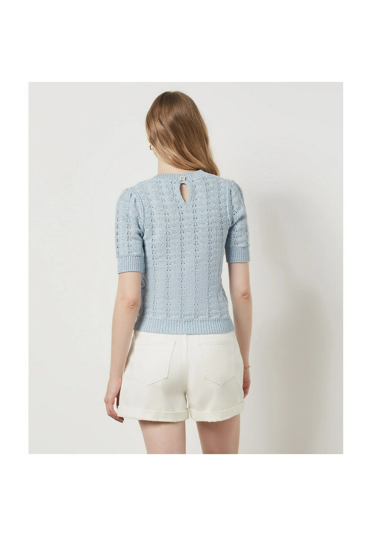 ETAM Colina - T-Shirt Basique - Bleu Ciel 3 ETAM Colina - T-Shirt Basique - Bleu Ciel – Image 3