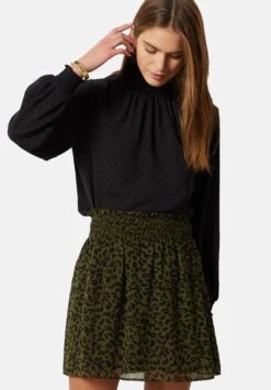 ETAM Jupe Trapèze - Vert/Kaki