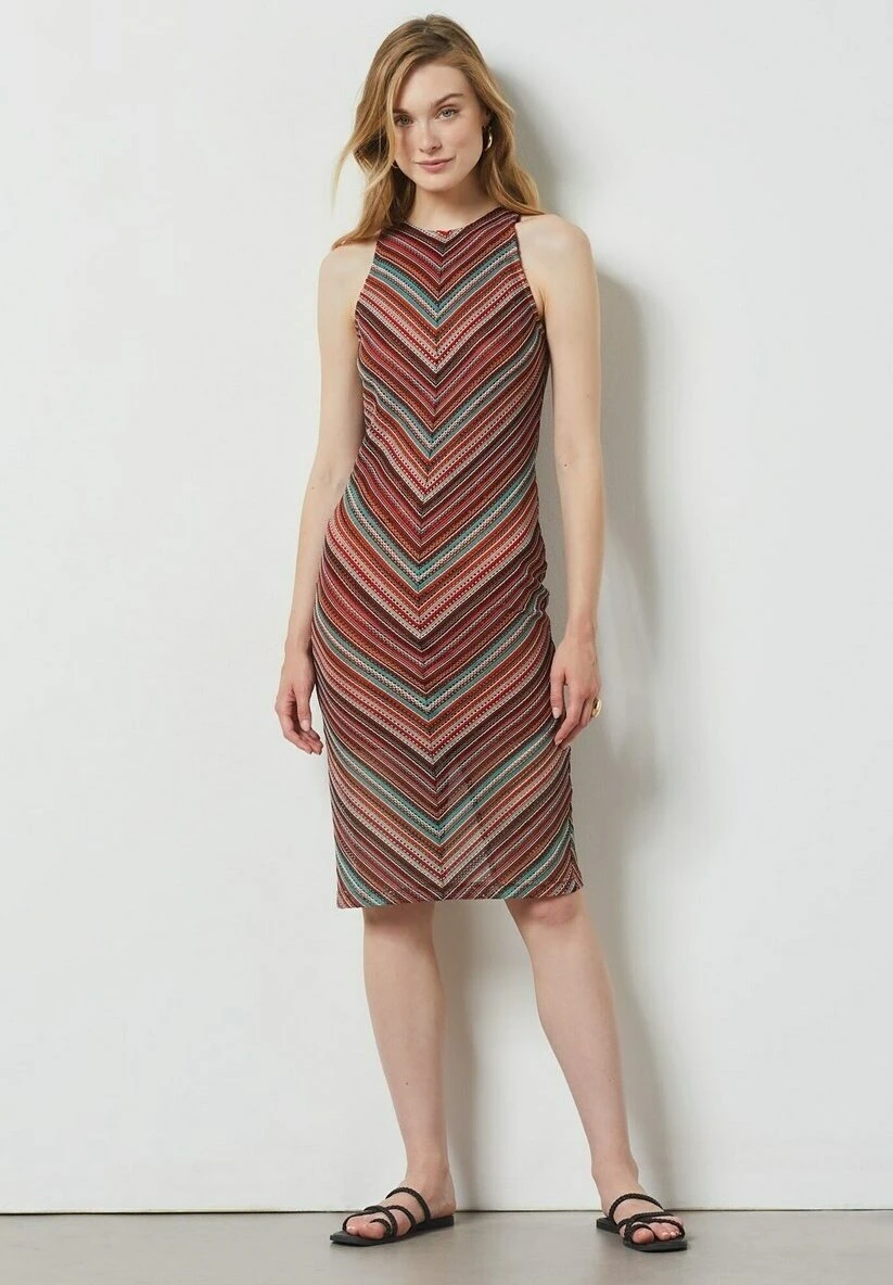 ETAM Belita - Robe De Jour - Marron 1 ETAM Belita - Robe De Jour - Marron