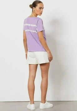 ETAM Arwin - T-Shirt Imprimé - Mauve -Etam 941a736b9b0347f5b15b00215dd7650f